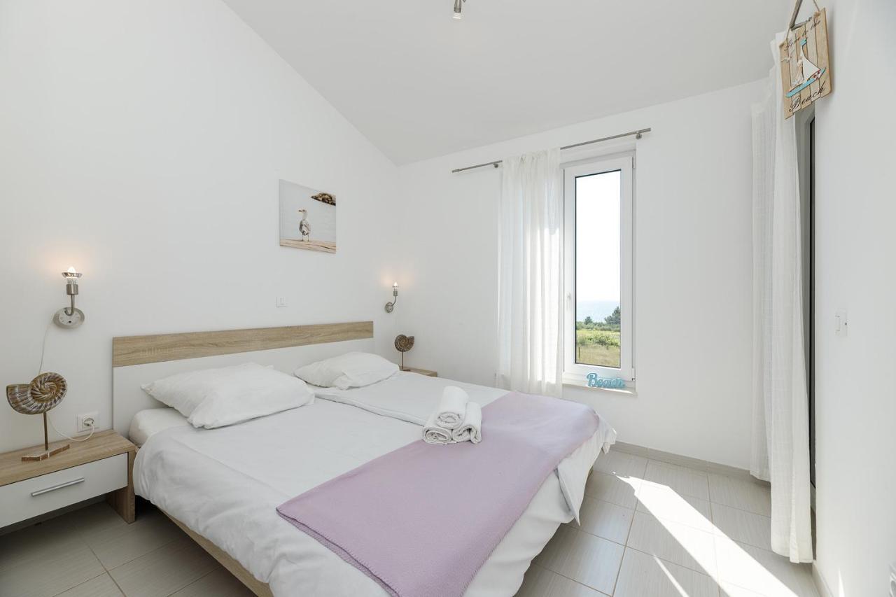 Malo Ferienvilla Privlaka, Pool, Boje, Wi-Fi, Wallbox Privlaka  Bagian luar foto